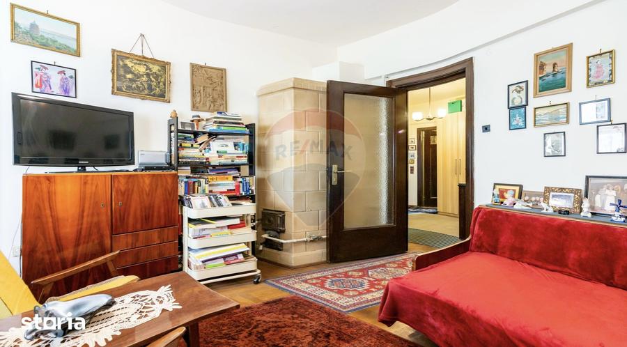 Apartament de vanzare cu 4 camere in Kiseleff,bloc consolidat,centrala - 1