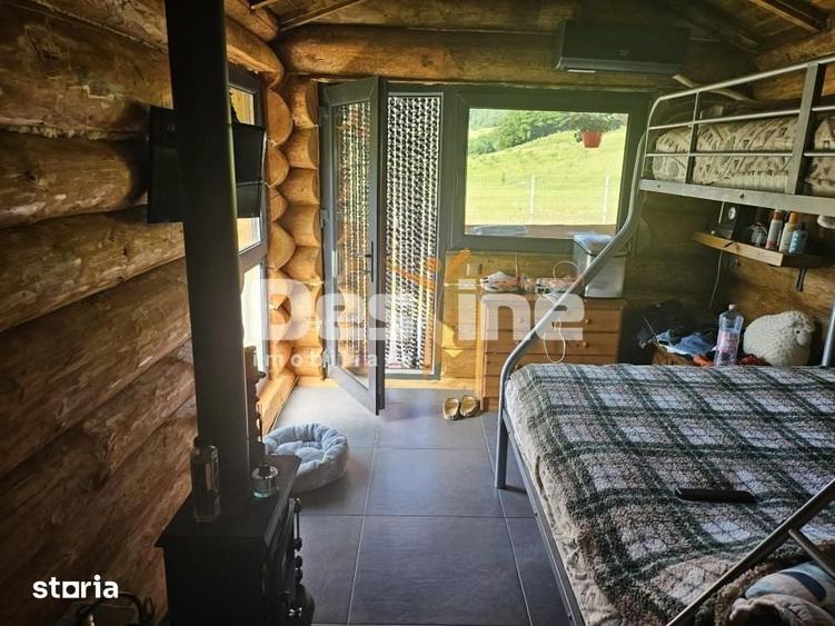 Casă cu 2 camere cu Teren 1500 Mp în Drăgănești