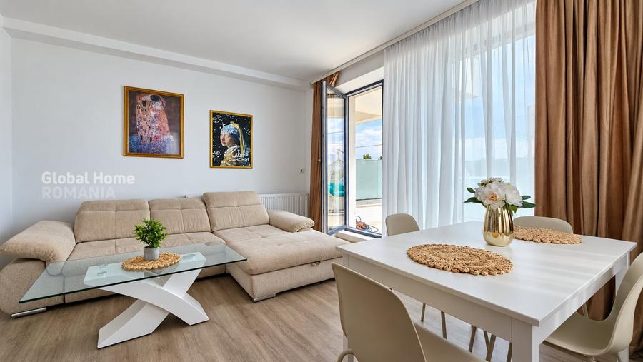 Apartament cu 3 camere decomandat, mobilat în Central