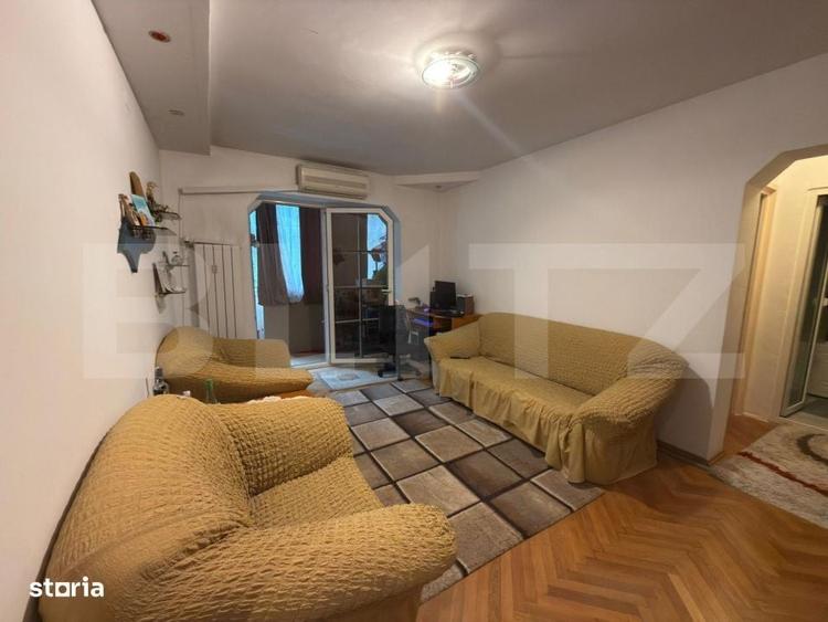 Apartament cu 2 camere semidecomandat în Nord