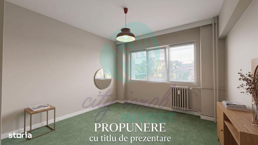 Apartament cu 3 camere semidecomandat în Lacul Tei