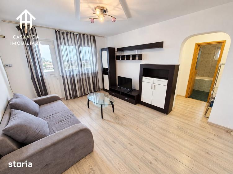 Apartament cu 2 camere semidecomandat în Ultracentral
