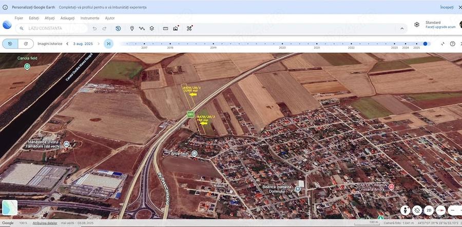 Teren de 4016 mp, în Lazu