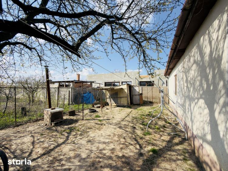 Casă cu 2 camere cu Teren 933 Mp în Sânmihaiu Român