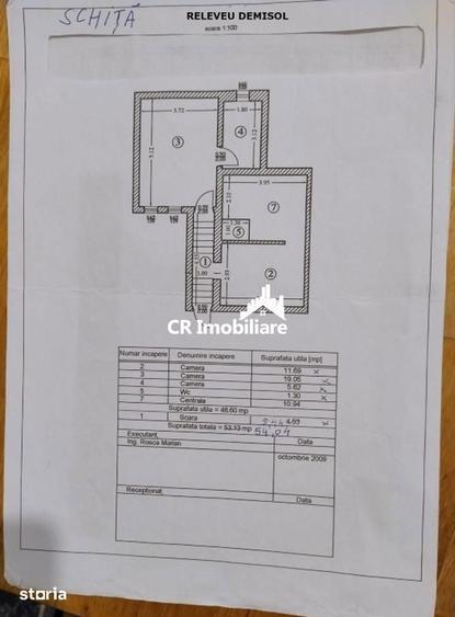 Apartament cu 6 camere, mobilat în Domenii