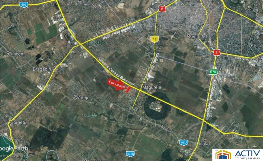 Spațiu industrial, de 30,000 mp, în Chitila