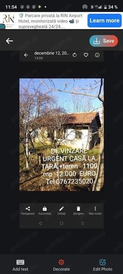 Teren de 1100 mp, în Central