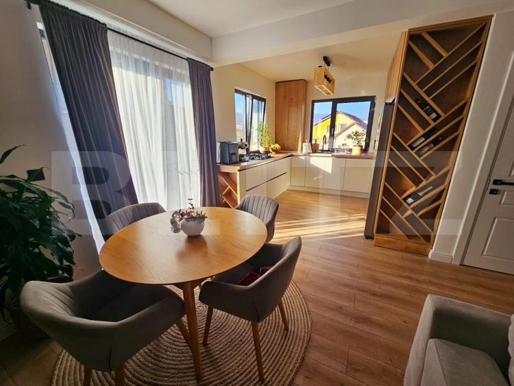 Duplex cu 4 camere cu Canalizare în Popești