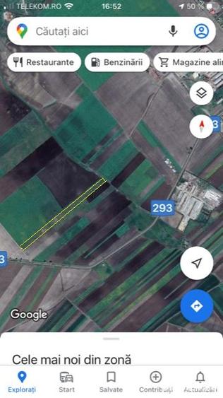 Teren de 16600 mp, în Havârna