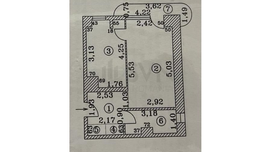 Apartament cu 2 camere decomandat, mobilat în Tineretului