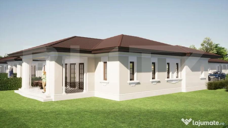 Casă cu 3 camere cu Teren 500 Mp în Central