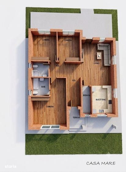 Casă cu 4 camere în Sântandrei