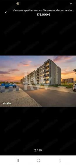 Apartament cu 3 camere decomandat în Tractorul