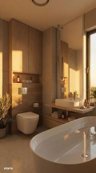 Apartament 2 camere, ansamblu rezidential privat- paza, parc, parcare - 5