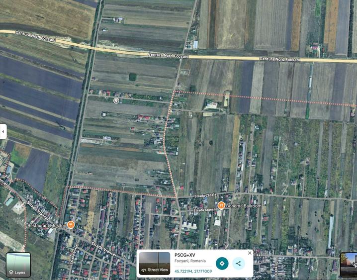 Teren de 500 mp, în Obor
