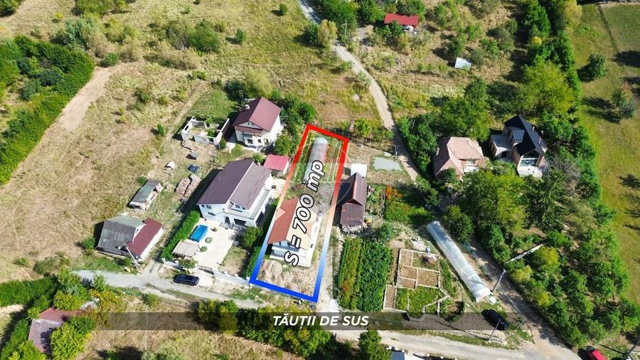 Casă individuală cu 5 camere cu Teren 700 Mp în Tăuții de Sus