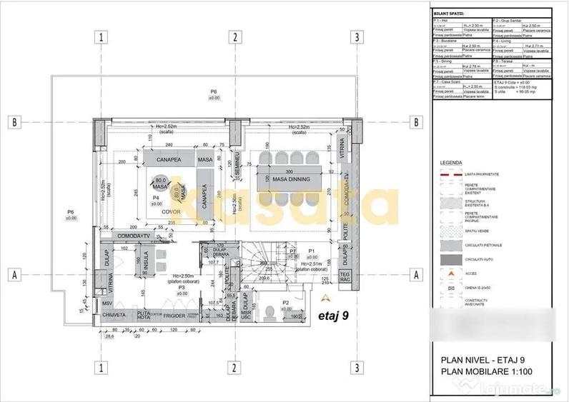 Penthouse I etaj 8-9-10 I terasa 100 mp I 225 mp utili I ... - 3