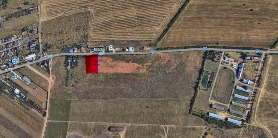 Vand 6200 mp teren intravilan pe str.Recea in Slatina jud.Olt - 1