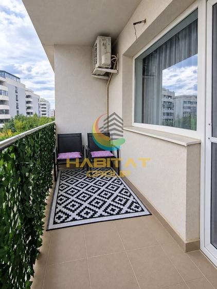Apartament cu 2 camere decomandat, mobilat în Theodor Pallady