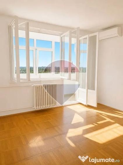 Apartament cu 2 camere semidecomandat în Giurgiului