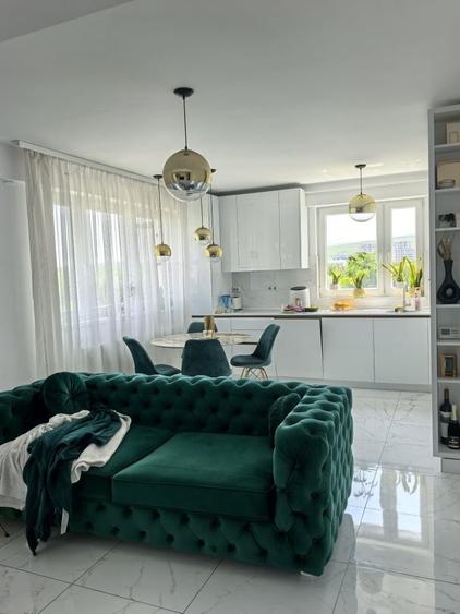 Apartament cu 2 camere semidecomandat în Între Lacuri