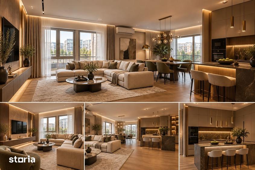 Apartament cu 3 camere în Chiajna