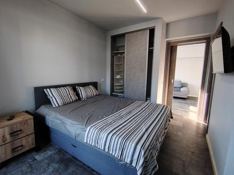 Apartament cu 2 camere semidecomandat, mobilat în Kogălniceanu