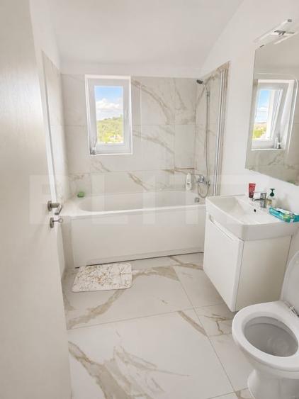 Apartament cu 2 camere semidecomandat, mobilat în Nord