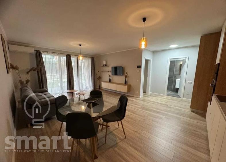 Apartament cu 2 camere semidecomandat, mobilat în Semicentral