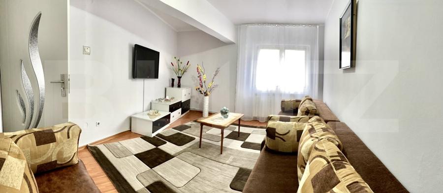 Apartament cu 2 camere decomandat, mobilat în Cugir