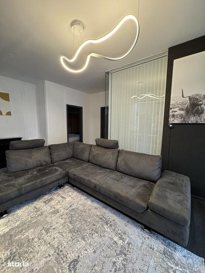 Apartament cu 2 camere, mobilat în Florilor