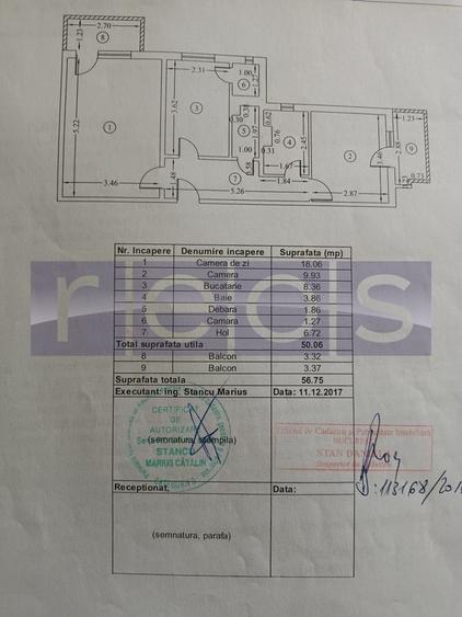 VANZARE 2 CAMERE | LUMINOS| BLOC REABILITAT | AVIATIEI | - 10