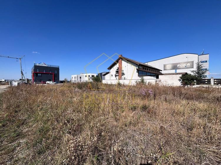 Teren Construcții intravilan de 1093 mp, în Aeroport