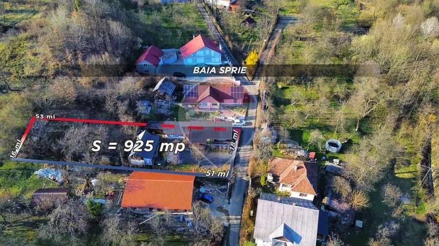 Casă individuală cu 3 camere cu Teren 925 Mp în Central