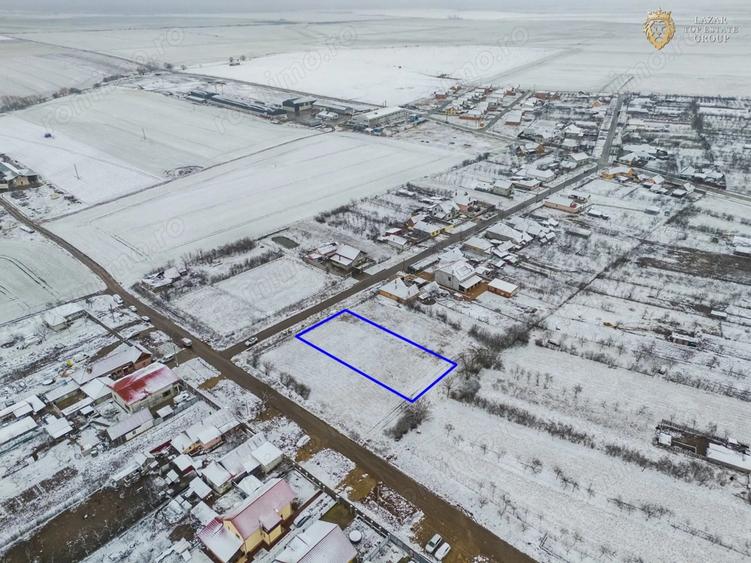 Teren de 1247 mp, în Tisa