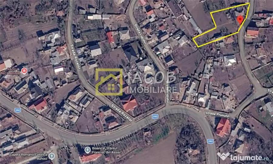 Teren 1541 mp sat comuna Buhoci str Prunului jud Bacau - 7