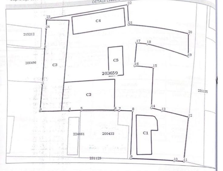 Teren Construcții intravilan de 1297 mp, în Fundeni
