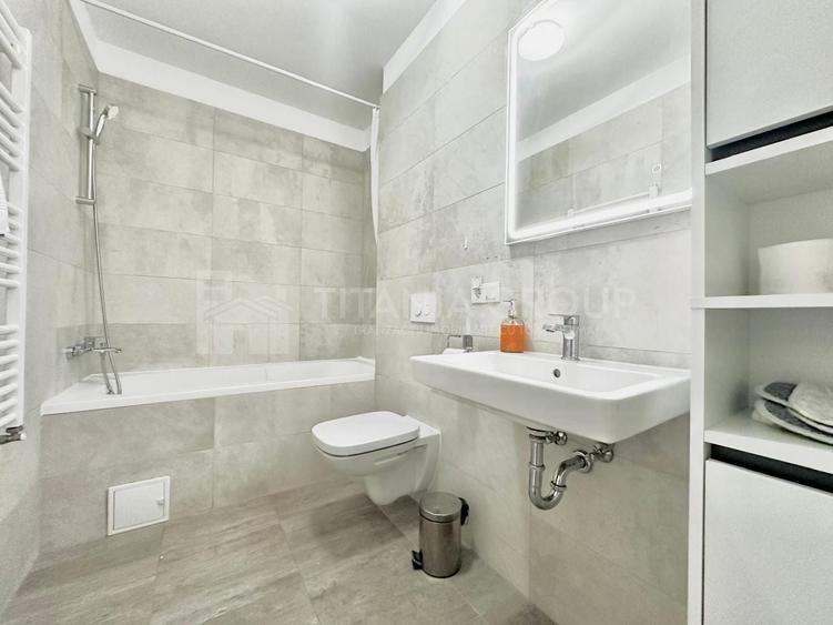 Apartament cu 2 camere decomandat, mobilat în Tractorul