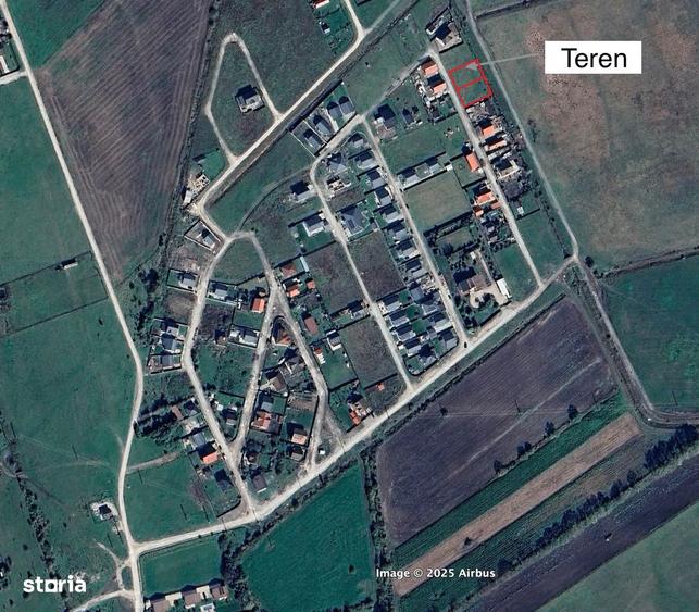 Teren de 1016 mp, în Hărman
