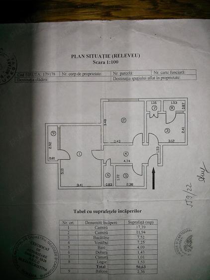 Apartament cu 2 camere decomandat în Berceni