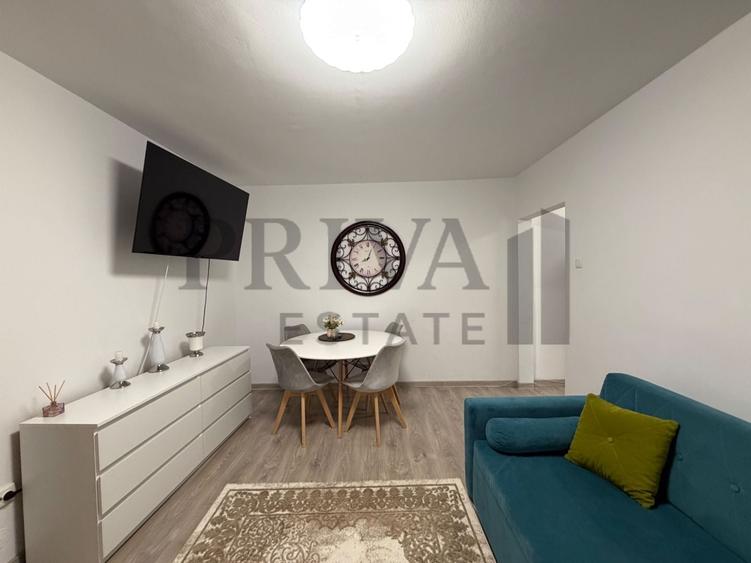 Apartament cu 2 camere semidecomandat, mobilat în Circumvalațiunii