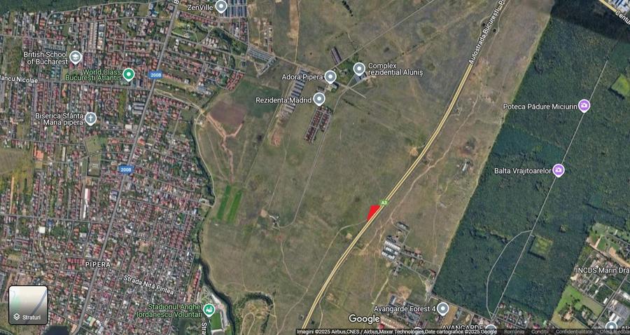 Teren Construcții intravilan de 4432 mp, în Pipera