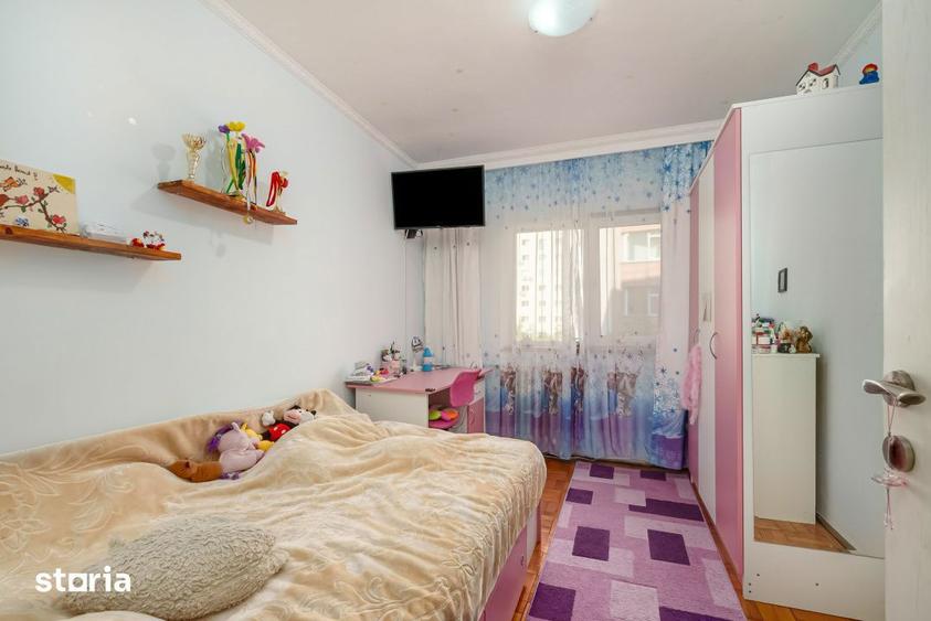 Apartament cu 3 camere decomandat, mobilat în Ștefan cel Mare