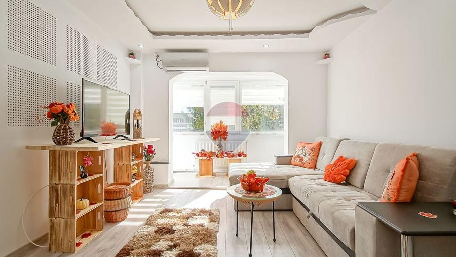 Apartament cu 2 camere semidecomandat, mobilat în Astra