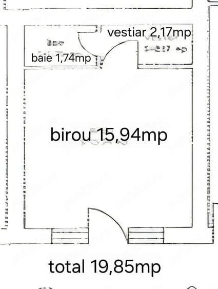 Spațiu comercial, de 20 mp, în Central