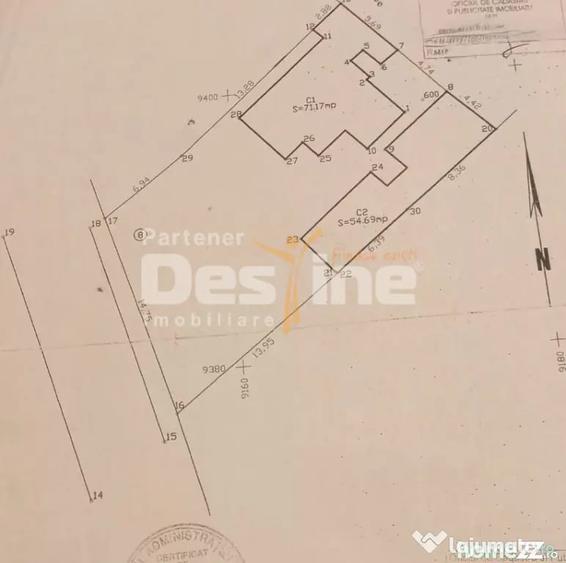 Casă cu 4 camere cu Teren 366 Mp în Central