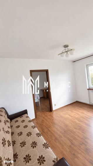 Apartament cu 2 camere semidecomandat, mobilat în Mihai Viteazul