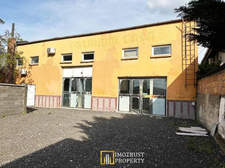 Spațiu industrial, de 529 mp, în Pârneava