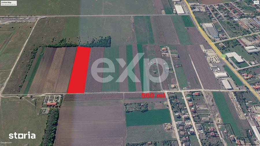 Teren de 17204 mp, în Stupini