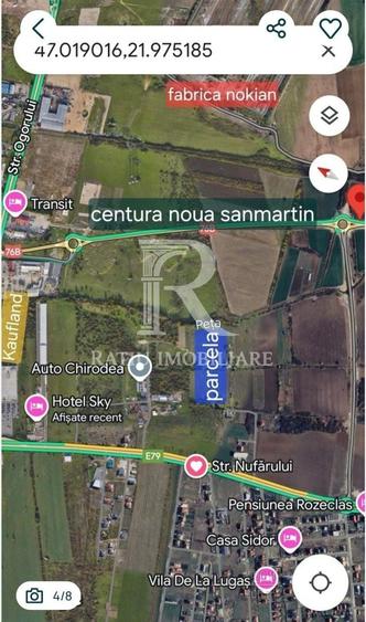 Teren Construcții intravilan de 1780 mp, în Sânmartin